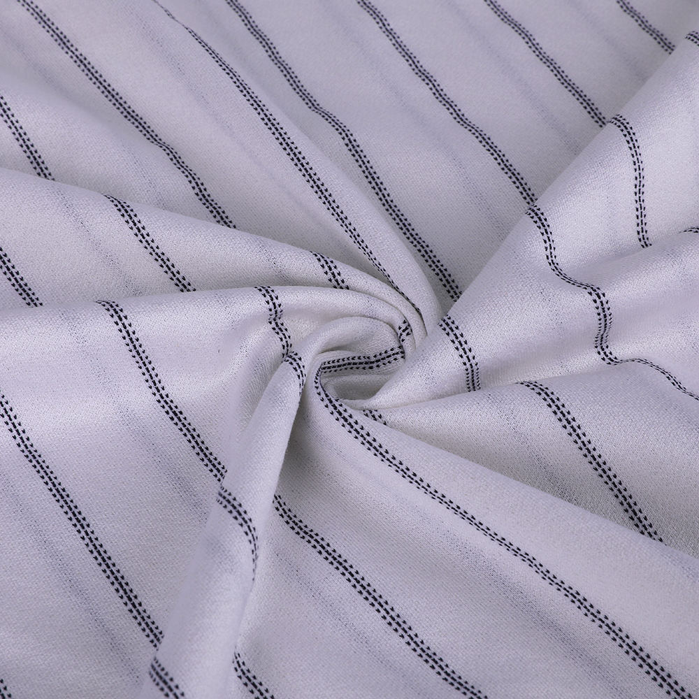 묶는 실 JACQUARD MICROTEXTURE 럭셔리 코튼 실크 니트 레이디 직물