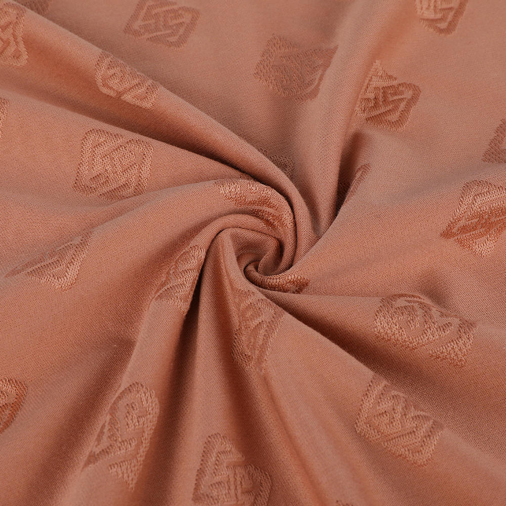 친환경 Jacquard 루프 전송 10/90 Mulberry Silk Cotton Fabric
