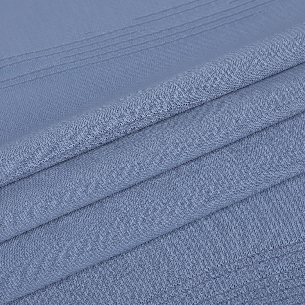 단면의 대형 자카드 선명한 바다 섬면 셔츠 직물 단면의 대형 자카드 선명한 바다 섬면 셔츠 직물